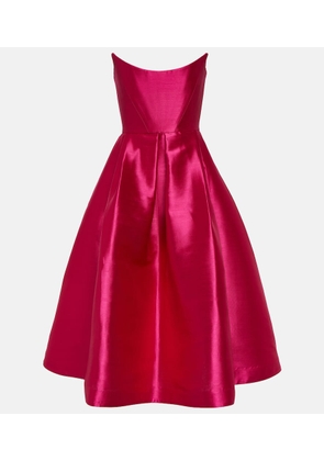 Alex Perry Strapless midi dress