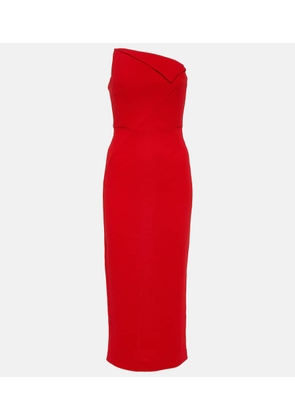 Roland Mouret Origami wool midi dress
