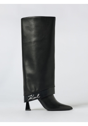 Boots KARL LAGERFELD Woman color Black