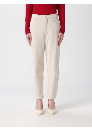 Pants LIU JO Woman color Yellow Cream