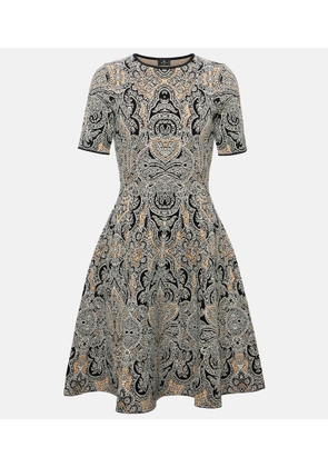 Etro Paisley printed minidress