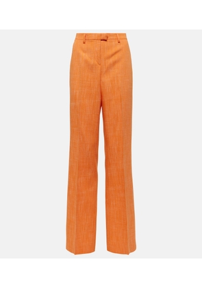 Etro High-rise straight pants