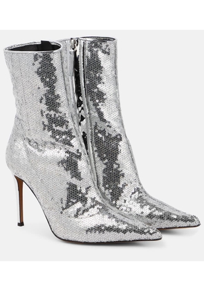 Alexandre Vauthier Sequined ankle boots