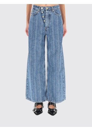 Jeans GANNI Woman color Blue