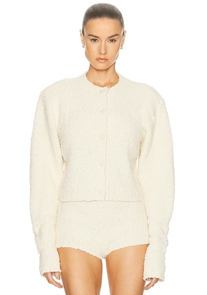 SIR. Tropicana Cardigan in Natural - Cream. Size M (also in S, XS).