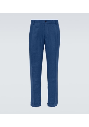 Dolce&Gabbana Linen slim pants