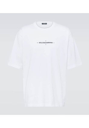 Dolce&Gabbana Logo cotton jersey T-shirt