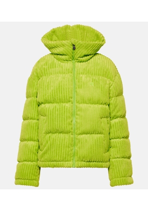 Perfect Moment Jumbo corduroy down jacket