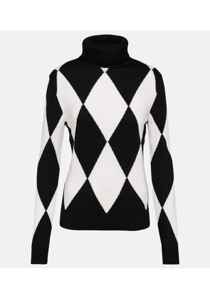Perfect Moment Diamond wool turtleneck sweater
