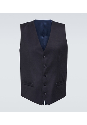 Dolce&Gabbana Wool and silk-blend vest