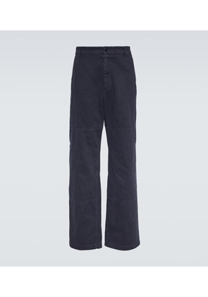 Dolce&Gabbana Mid-rise straight cotton pants