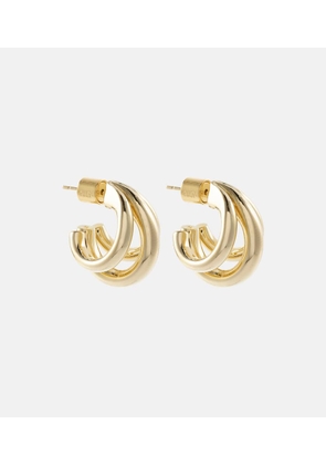 Jennifer Fisher Triple Micro 10kt gold-plated earrings