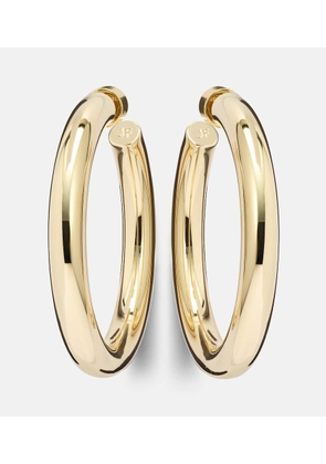 Jennifer Fisher Samira Baby 10kt gold-plated hoop earrings
