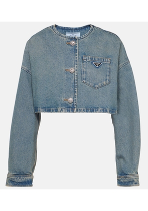 Prada Cropped denim jacket