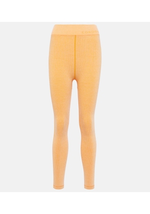 Cordova Sierra ribbed-knit high-rise leggings