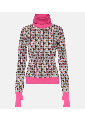 Jet Set Logo turtleneck sweater