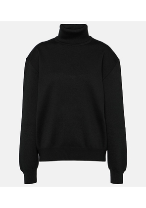 Alaia Wool-blend turtleneck sweater