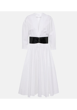 Alaia Cotton midi dress