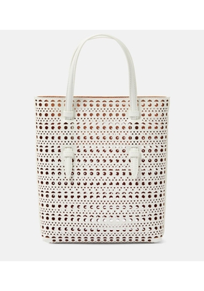 Alaia Mina NS Neo Vienne leather tote bag