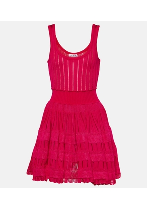 Alaia Crinoline minidress