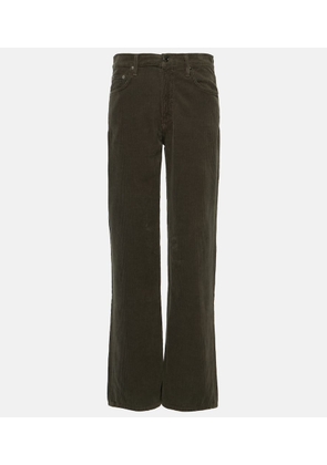 Agolde Harper mid-rise corduroy straight jeans