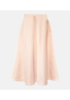 Altuzarra Varda satin midi skirt