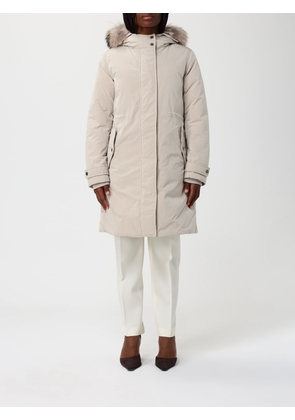 Coat WOOLRICH Woman color Beige