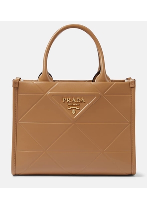 Prada Symbole Mini leather tote bag