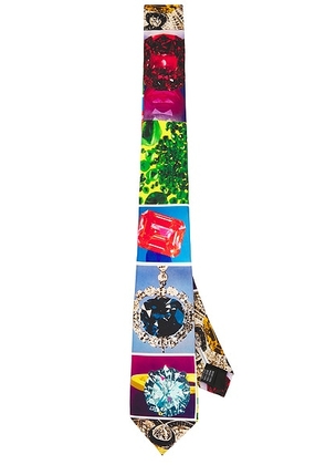 Pleasures Jewel Necktie in Multi - Blue. Size all.