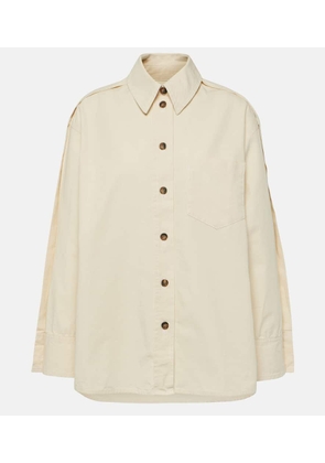 Victoria Beckham Oversized cotton shirt