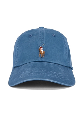 Polo Ralph Lauren Classic Sport Cap With Leather Strap in Delta Blue - Blue. Size all.
