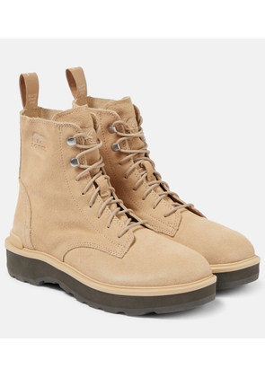 Sorel Hi-Line suede lace-up boots