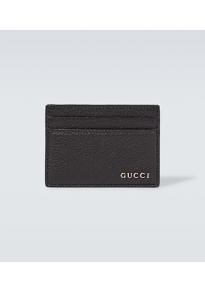 Gucci Logo leather card holder