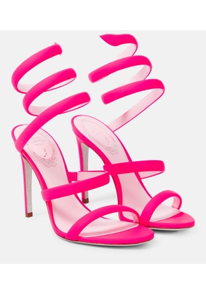 Rene Caovilla Cleo suede sandals