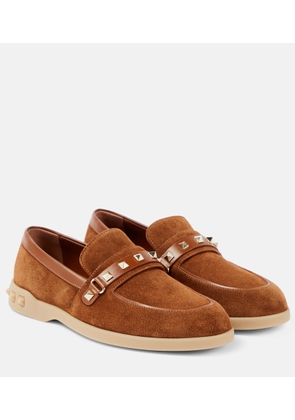 Valentino Garavani Leisure Flows suede loafers