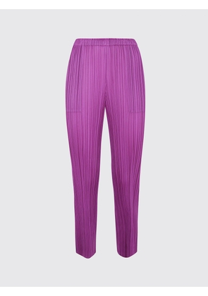 Pants PLEATS PLEASE ISSEY MIYAKE Woman color Fuchsia