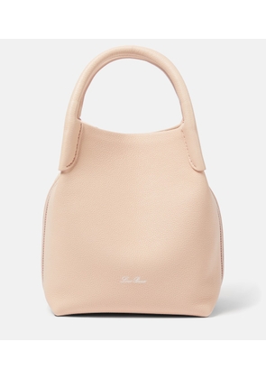 Loro Piana Bale Small leather tote bag