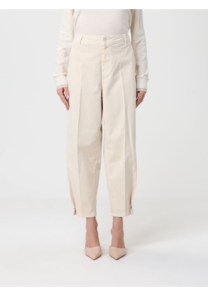 Pants LIU JO Woman color White