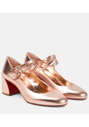 Christian Louboutin Miss Jane leather Mary Jane pumps
