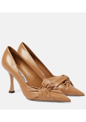 Jimmy Choo Hedera 90 leather pumps