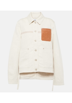 Loewe Cotton and linen jacket