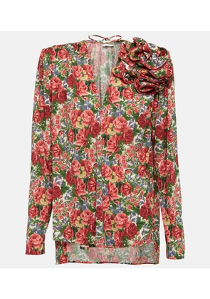 Magda Butrym Floral blouse