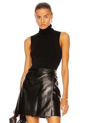 Wolford Viscose String Bodysuit in Black - Black. Size L (also in ).