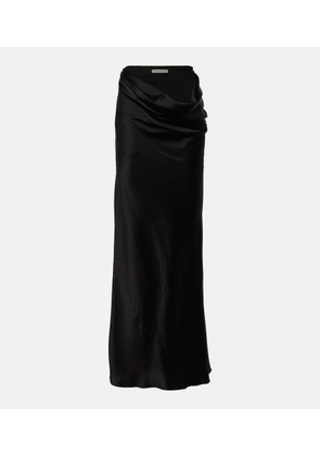 Christopher Esber Drifted silk maxi skirt