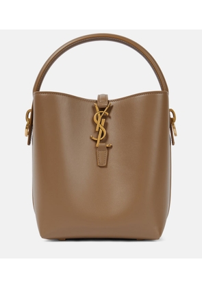 Saint Laurent Le 37 Small leather bucket bag