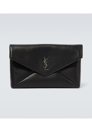 Saint Laurent Cassandre Large Envelope leather pouch