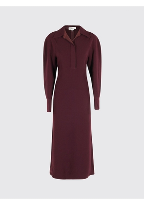Dress VICTORIA VICTORIA BECKHAM Woman color Wine