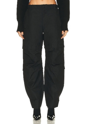 WARDROBE.NYC Cargo Pant in Black - Black. Size S (also in ).