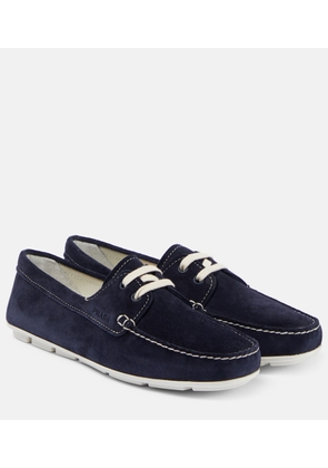 Prada Suede driving shoes
