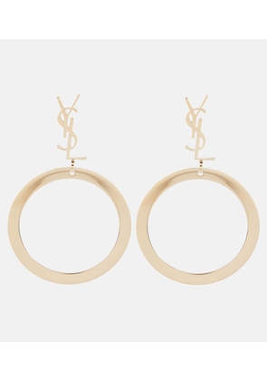 Saint Laurent Cassandre hoop earrings